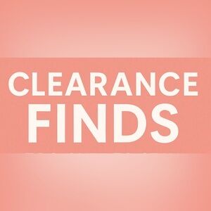 Clearance.   This way. ➡️